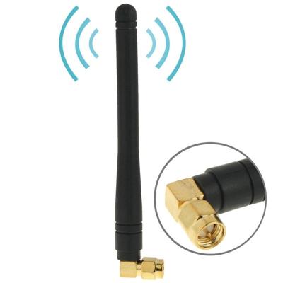 Hoge kwaliteit 3dBi SMA mannetje 1.2GHz Antenne (zwart)