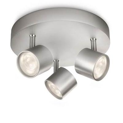 Philips Plafondspot LedMy Living Star 3-lichts metaalgrijs - 562434816