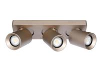 Artdelight Spot Megano 3 lichts balk champagne - thumbnail