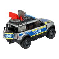 Majorette land rover politie - thumbnail