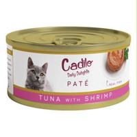 Cadilo Daily Delights - tonijn met garnalen paté - natvoer kat (70 g) 1 verpakking (6 x 70g) - thumbnail
