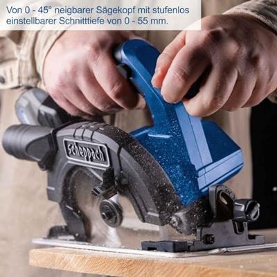 Scheppach accu handcirkelzaag 20v bc-hcs165-x | zonder accu's en lader - 5901816900 Scheppach accu handcirkelzaag 20v bc-hcs165-x | zonder accu's en lader - 5901816900