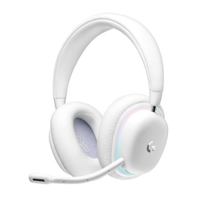 Logitech G - Gaming Headset - draadloos - G735 LIGHTSPEED RGB, Bluetooth, afneembare microfoon - White Mist Logitech G - Gaming Headset - draadloos - G735 LIGHTSPEED RGB, Bluetooth, afneembare microfoon - White Mist