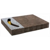 TRIXIE KRABPLANK KARTON MET BALLETJES WIT 38X30 CM - thumbnail