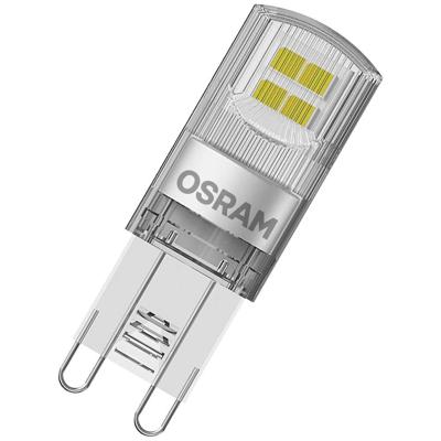 OSRAM HOMELIGHTING 4058075758049 LED-lamp Energielabel F (A - G) G9 Speciale vorm 1.9 W = 20 W Warmwit (Ø x h) 15 mm x 15 mm 5 stuk(s)