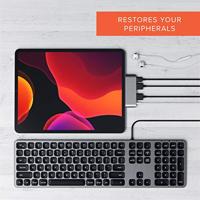 Satechi ST-TCMPHM interface hub USB 3.2 Gen 1 (3.1 Gen 1) Type-C 5000 Mbit/s Grijs - thumbnail