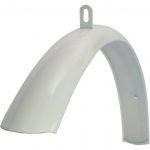 voorspatbord 28 inch staal wit