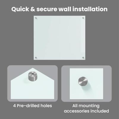 VidaXL Keuken achterwand 2 pcs wit 70 x 60 cm gehard glas VidaXL Keuken achterwand 2 pcs wit 70 x 60 cm gehard glas