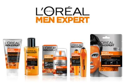 Men expert hydra energetic boost oog roller