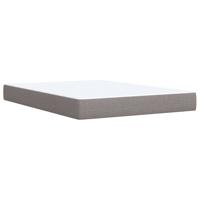 Boxspring met matras stof taupe 180x200 cm - thumbnail