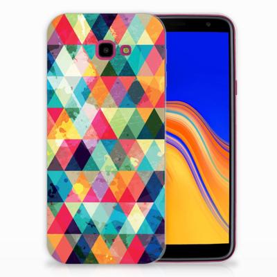 Samsung Galaxy J4 Plus (2018) | TPU bumper | Geruit