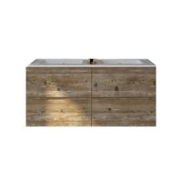 Badkamermeubelset Gliss Zeus 140 cm Donker Grenen - thumbnail