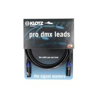 Klotz LX2-3X2N2-10.0 Professionele DMX-kabel met Neutrik XLR 10 meter - thumbnail
