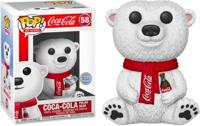 Coca-Cola Funko Pop Vinyl: Coca-Cola Polar Bear (Diamond Collection) - thumbnail