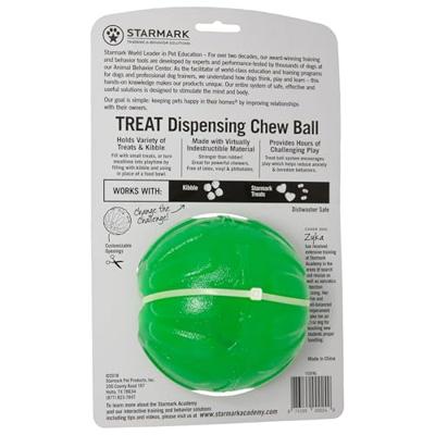 STARMARK VOERBAL TREAT DISPENSING CHEW BALL - thumbnail