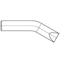 Weller 43112 soldeerstift gebogen20mm200w verpakt - t0054311299 t0054311299 - thumbnail