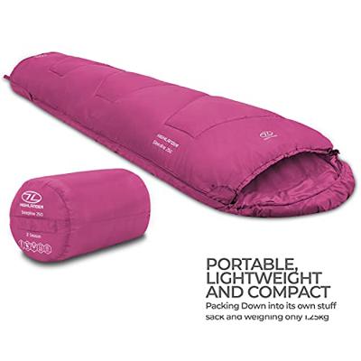 Highlander Sleepline 250 Mummy Slaapzak - Roze