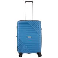 CarryOn Transport 4 Wiel Trolley 67 Expandable blue Harde Koffer - thumbnail