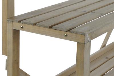 Planken Home ESPRIT Zwart Raad van bestuur Sparrenhout 98 x 68 x 192 cm