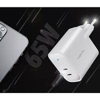 LogiLink PA0283 oplader voor mobiele apparatuur Mobiele telefoon, Tablet Wit AC Snel opladen Binnen - thumbnail