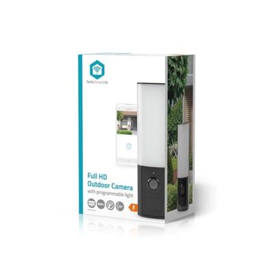 SmartLife Camera voor Buiten | Wi-Fi | Omgevingslicht | Full HD 1080p | IP65 | Cloud Opslag (optioneel) / microSD (niet inbegrepen) / Onvif | 100 - 240 V AC | Met bewegingssensor | Nachtzicht | Zwart - thumbnail