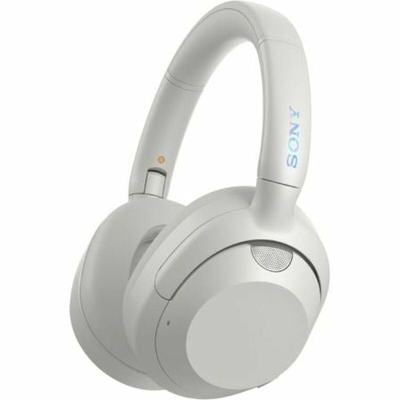 Sony ult wear draadloze koptelefoon met noise canceling over-ear headset (wit, bluetooth)