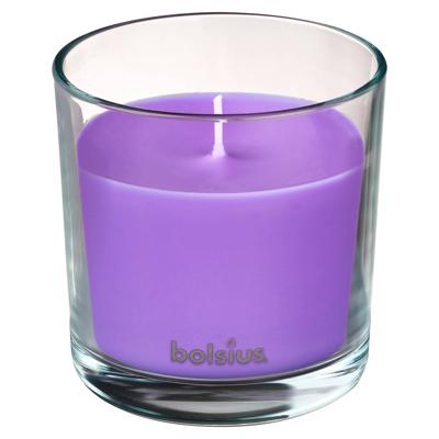 Bolsius True Scents geurglas 95/95 lavendel 1 Stuks Bolsius True Scents geurglas 95/95 lavendel 1 Stuks
