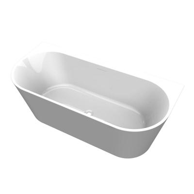 Ligbad Arcqua Santo Back To Wall 178x80 Acryl Glans Wit Ligbad Arcqua Santo Back To Wall 178x80 Acryl Glans Wit