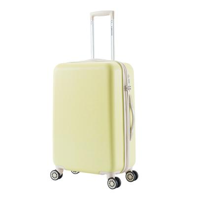 Decent Star-Maxx Trolley 66 pastel yellow Harde Koffer