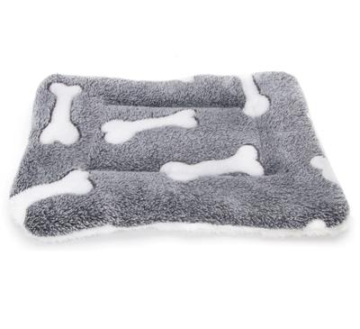 Nobleza Hondenkleedje - Grijs / wit pluche - Maat S - 42x55 cm Nobleza Hondenkleedje - Grijs / wit pluche - Maat S - 42x55 cm