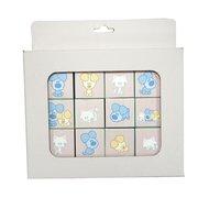 Woezel en Pip Houten Blokken 12-delig - thumbnail