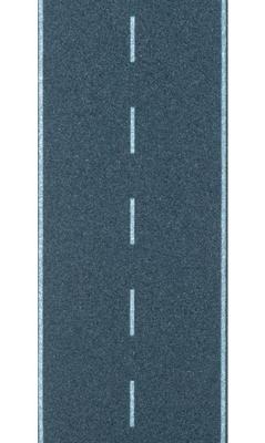 Busch 7086 H0 Asfaltweg (l x b) 2000 mm x 80 mm