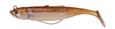 Savage Minnow Weedless 10Cm 16Gr 2 Body's + 1 Head Blue Pearl Silver