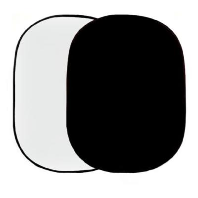 Falcon Eyes R-1482PU background board wit/zwart 148x200cm