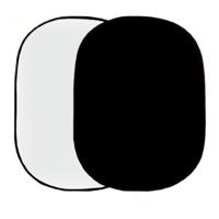 Falcon Eyes R-1482PU background board wit/zwart 148x200cm - thumbnail