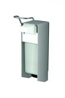 Mediqo-line MediQo-line zeepdispenser 500ml korte bedieningsbeugel MQ05A - aluminium - thumbnail