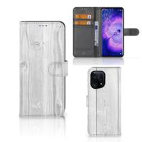 OPPO Find X5 | Book Style Case | White Wood - thumbnail