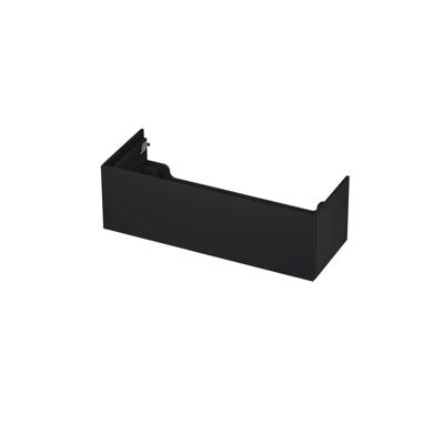 INK - Onderkast 1 Lade Push 2 Open Bestaande Uit - 1200x450x376 Mm - Mat Zwart