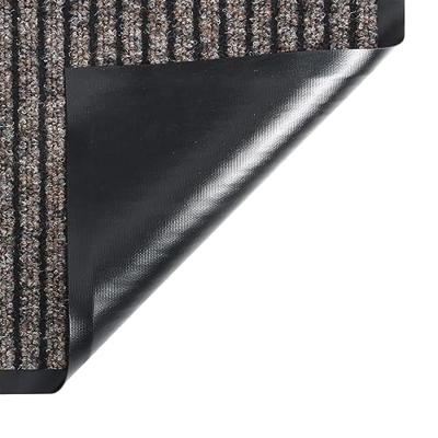 VidaXL Deurmat 80x120 cm gestreept beige VidaXL Deurmat 80x120 cm gestreept beige