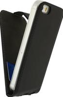 Mobilize Classic Gelly Flip Case Apple iPhone 5/5S/SE Black - thumbnail