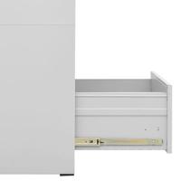Archiefkast 46x62x102,5 cm staal lichtgrijs - thumbnail