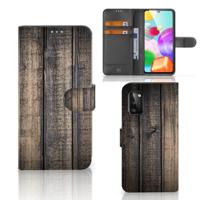 Samsung Galaxy A41 | Book Style Case | Steigerhout - thumbnail
