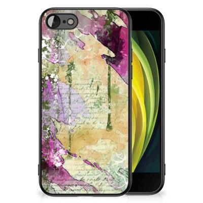 Kleurrijke Telefoonhoesje iPhone SE 2022 | SE 2020 | 7/8 Letter Painting Kleurrijke Telefoonhoesje iPhone SE 2022 | SE 2020 | 7/8 Letter Painting