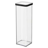 Rotho LOFT Bewaardoos 10x10x28.5 cm 2L Zwart/Transparant - thumbnail