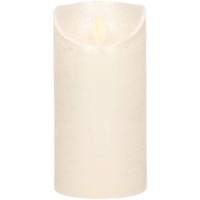 Kaars Parel Wax Rustiek Bewegende Vlam 7,5X15Cm 3Xaaa/Timer Anna's Collection - Annas collection - thumbnail