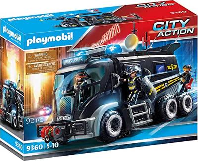 PLAYMOBIL City Action SIE-truck met licht en geluid 9360