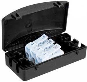 Kabelkoppeling IP20 max. 3x2,5qmm zwart - 4016500