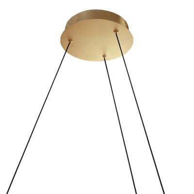 Steinhauer Design hanglampRinglux goud Ø 80cm - 3675GO