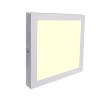 LED Downlight Vierkant 12W Warm Wit 3000K - Mat Wit Aluminium 170mm - thumbnail