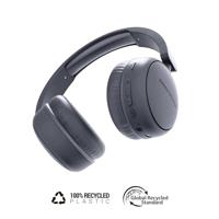 Energy Sistem HeadTuner Bluetooth-hoofdtelefoon met FM-radio, 100% gerecycled kunststof, MP3-speler en micro-SD-speler, Bluetooth-technologie, zwart - thumbnail